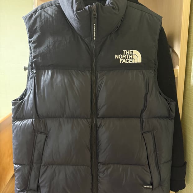 노스페이스 패딩조끼 블랙 NV3NP55D 0632 RBK 095(M)