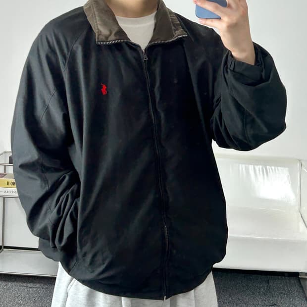 폴로 랄프로렌 레드포니 폴리쉘 자켓 XL