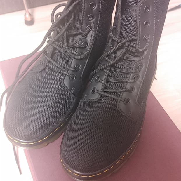 닥터마틴 콤비 나일론 부츠 6사이즈