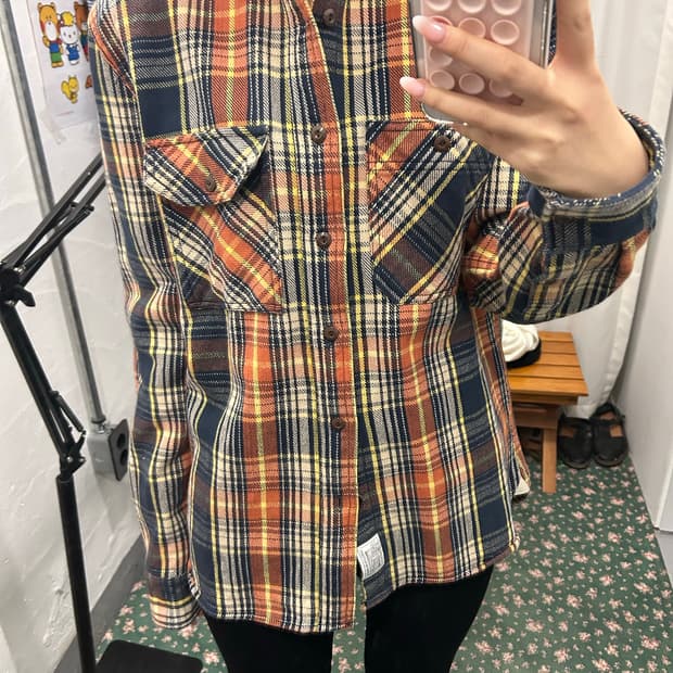 드님 denime gear jpn plaid shirt