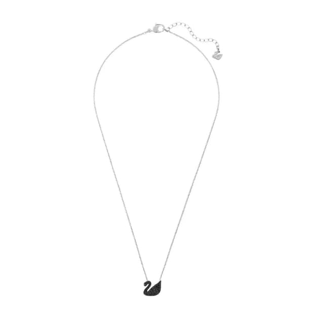 스와로브스키 블랙 스완 목걸이