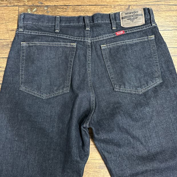 Wrangler 생지 데님 팬츠 34x30
