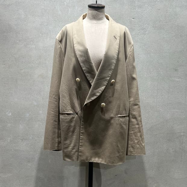 Auralee double button blazer