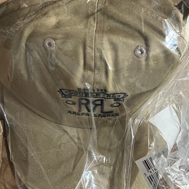 RRL 더블알엘 랜치로고 볼캡 새상품