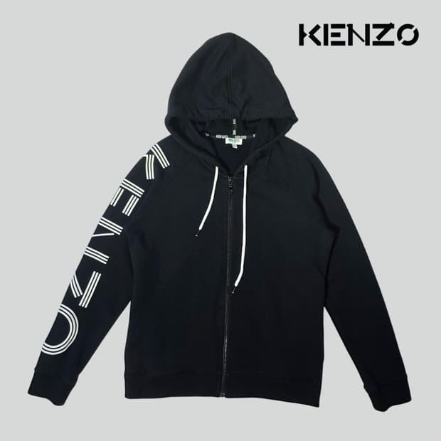 [XS]겐조 KENZO 스펠로고 후드 집업