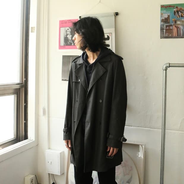 캐서린 햄넷 트렌치 코트