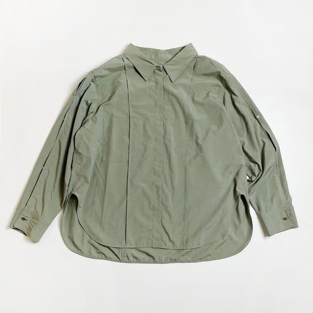 시스템 20ss 퍼티크 턱 블라우스 PR1909
