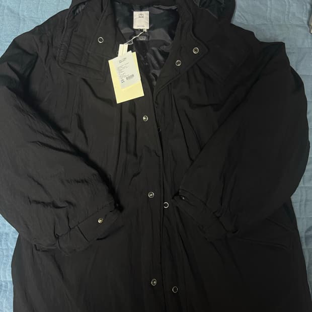 4) 폴리테루 필로우 밀파카 블랙 24fw