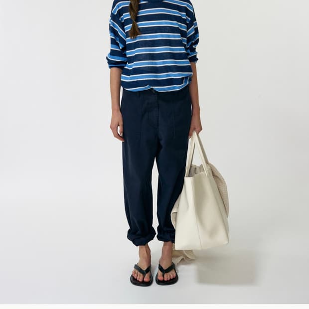 낫띵리튼 nou fatigue pants (Dark Navy)/아모멘토
