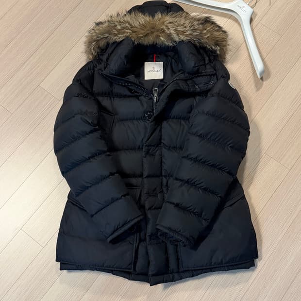 {당일 발송/4size} 몽클레어 클루니 Cluny 블랙 패딩 (리얼퍼)