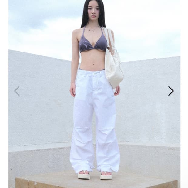 애즈온 PETER PANTS / WHITE