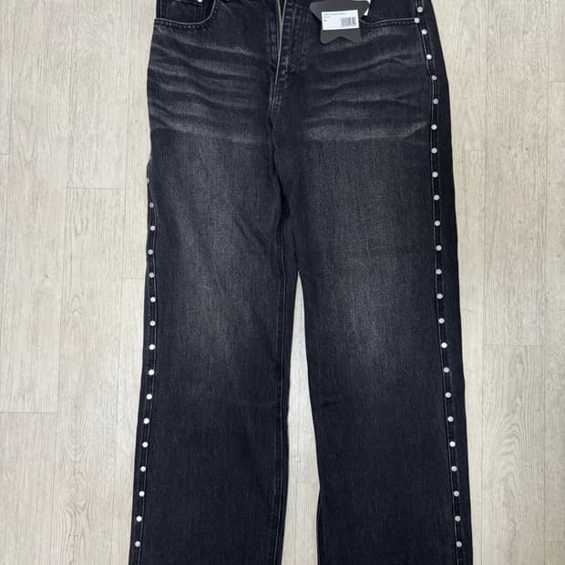 Afb 스트릿 스트레이트 데님팬츠