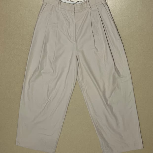 코스 코튼 슬랙스