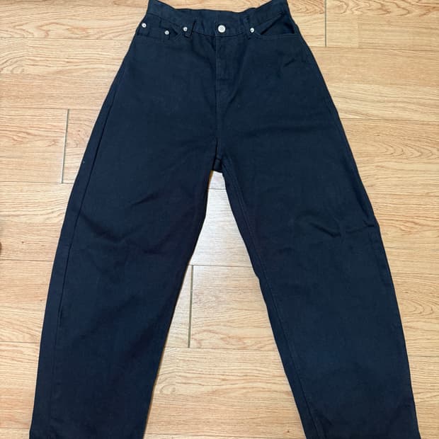 (28~30size) 와이드핏 네이비 데님팬츠