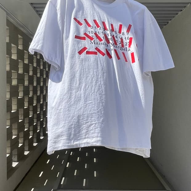 Maison Margiela Red Tape Numbering Logo 