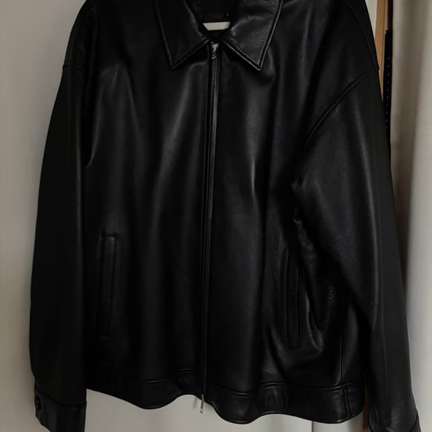 도프제이슨 램스킨 오버핏 싱글 L