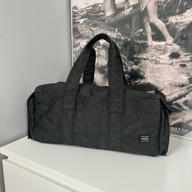 PORTER SMOKY-BOSTON BAG XL (Black)