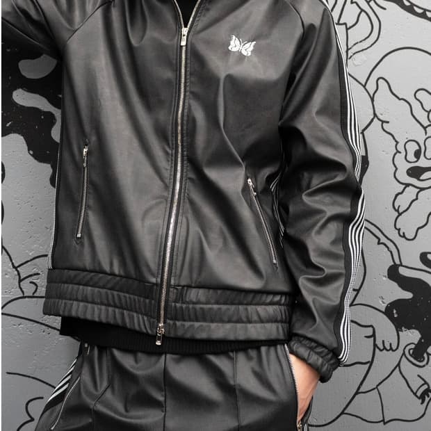 니들스 레더 트랙 자켓 LHP 한정