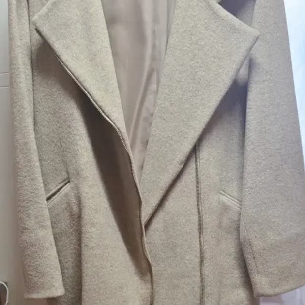 zooc 베이지색 코트(모90) 10.0