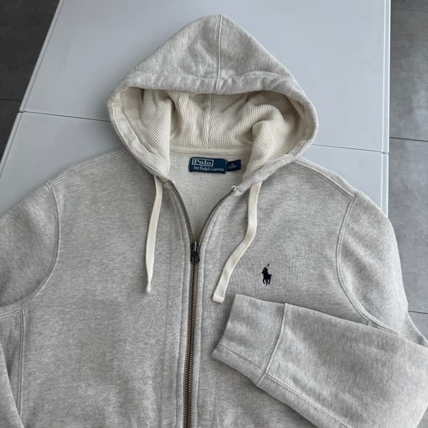 폴로 후드집업 