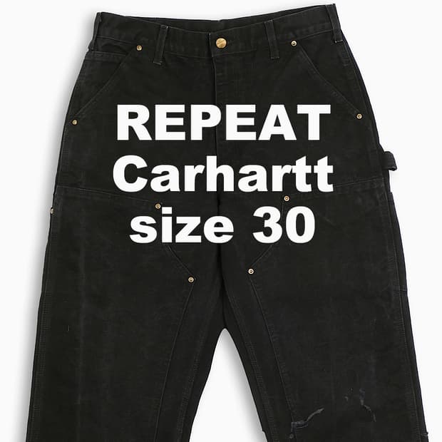 빈티지 칼하트 더블니 B01 USA 30 인치 CH0013203