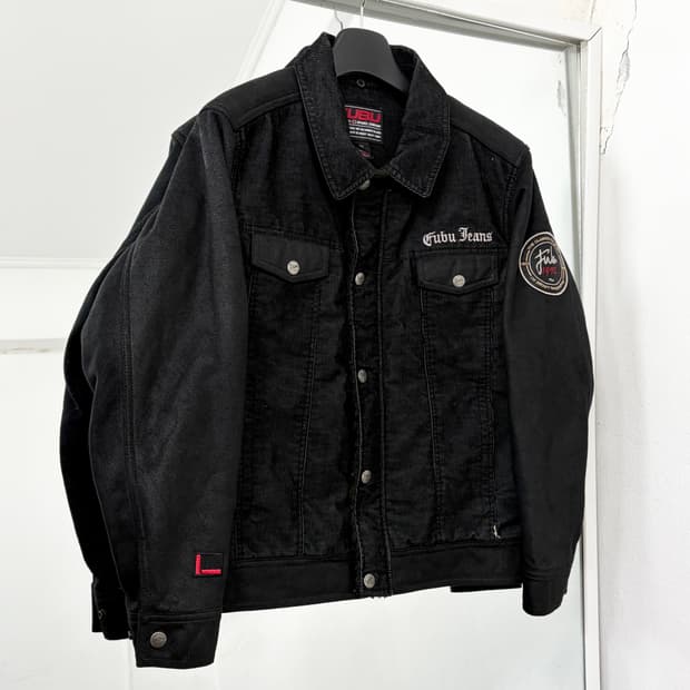 후부 스웨이드암 쉐르파 트러커 자켓