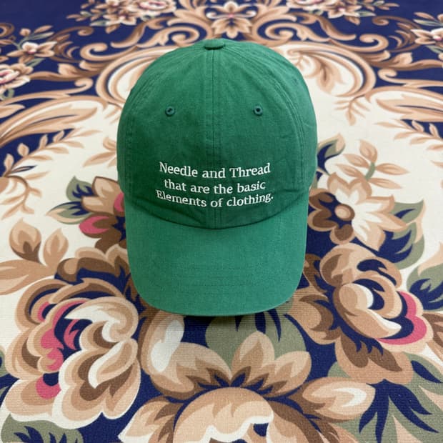 커버낫 Covernat 레터링 볼캡(그린)