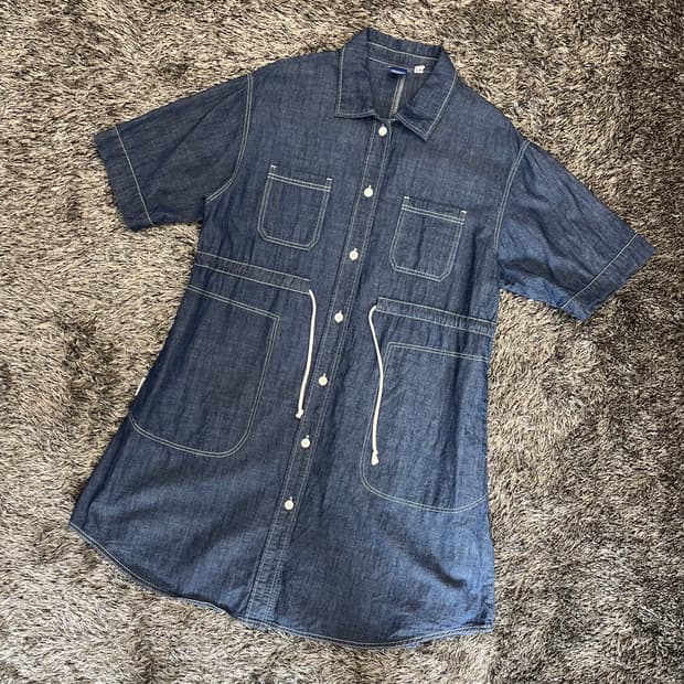 25년 아웃도어 프로덕트 여성 데님 원피스 (M)