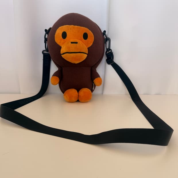  베이프(BAPE)  베이비 마일로 플러시 모바일 백 