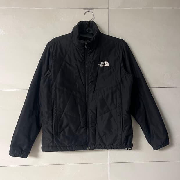 노스페이스 블랙 퀼팅 패딩 자켓 [85]