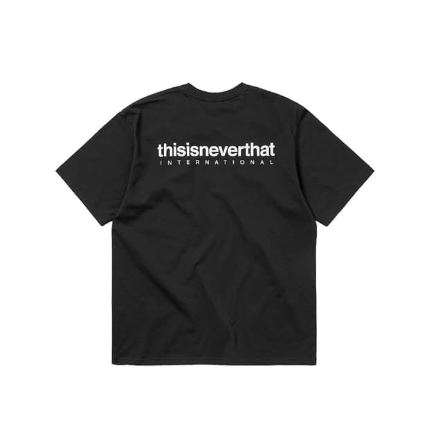 (1회착 택포가격) 디스이즈네버댓 INTL. Logo Tee 블랙 XL