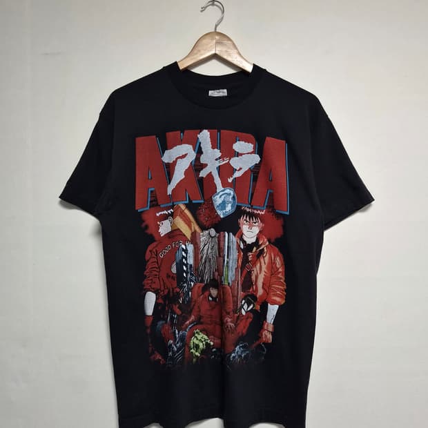 JPN 아키라AKIRA 빅로고 일본애니 티셔츠 L T-197