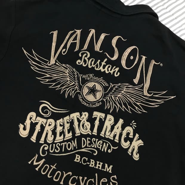 vanson 반팔 셔츠