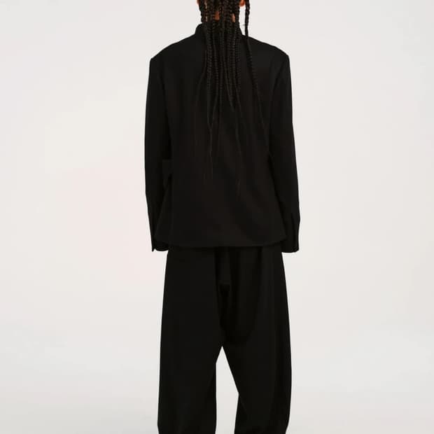 혜인서 와이드 울 팬츠