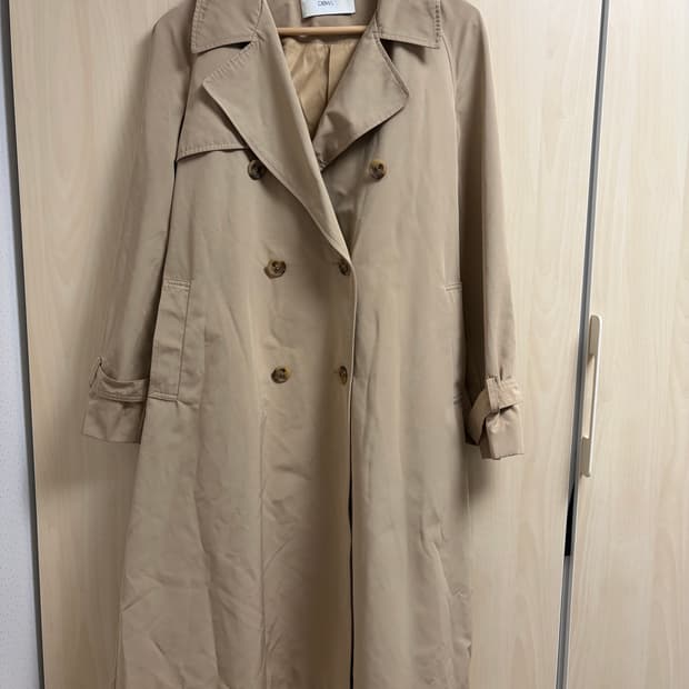듀엘 면혼방 트렌치코트 66