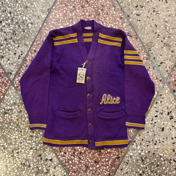 50s BOWEN 레터맨 가디건 (38)