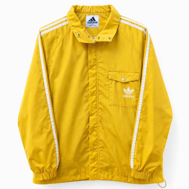아디다스 옐로우 바람막이 105사이즈