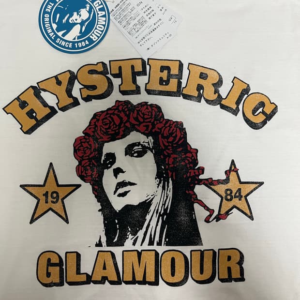 히스테릭글래머 그레이트풀 티셔츠 L