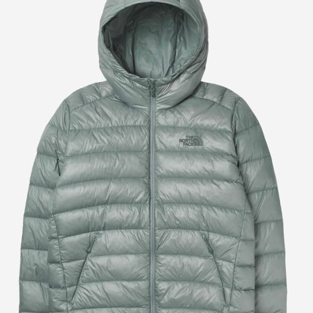 노스페이스 마티에 다운 후드 RDS 라이트 그레이 - 25FW