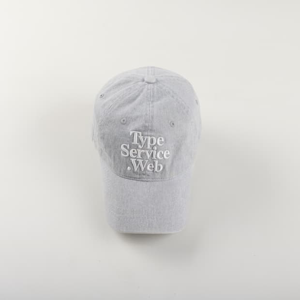 타입서비스 자수 로고 볼캡 모자