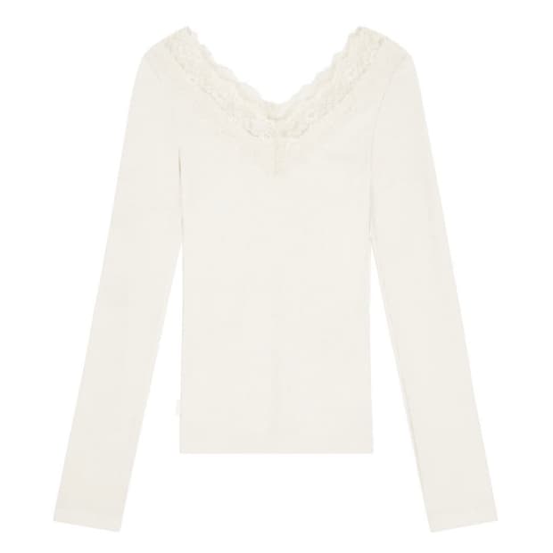 클리시어 크림도넛 롱슬리브 버터크림