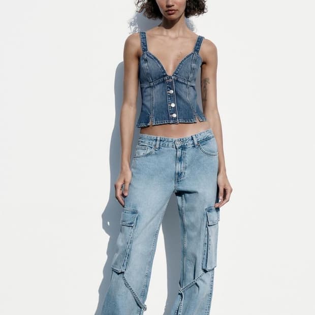 자라 TRF 카고 미드라이즈