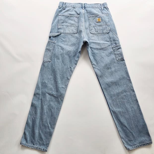 칼하트 청바지 카펜터 연청 일자 데님팬츠 사이즈30 R6734