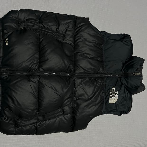 노스페이스 눕시 패딩조끼 700 