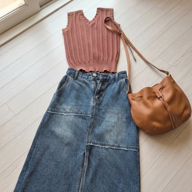 [Thursday Island] 써스데이 아일랜드 빈티지 패치워크 데님