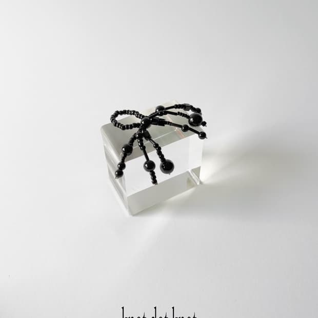 [knot•dot•knot] fractal ring (onix)