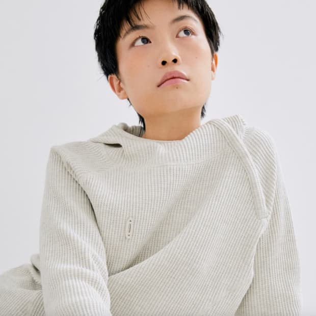 할로미늄 와플 후드 오트밀 s