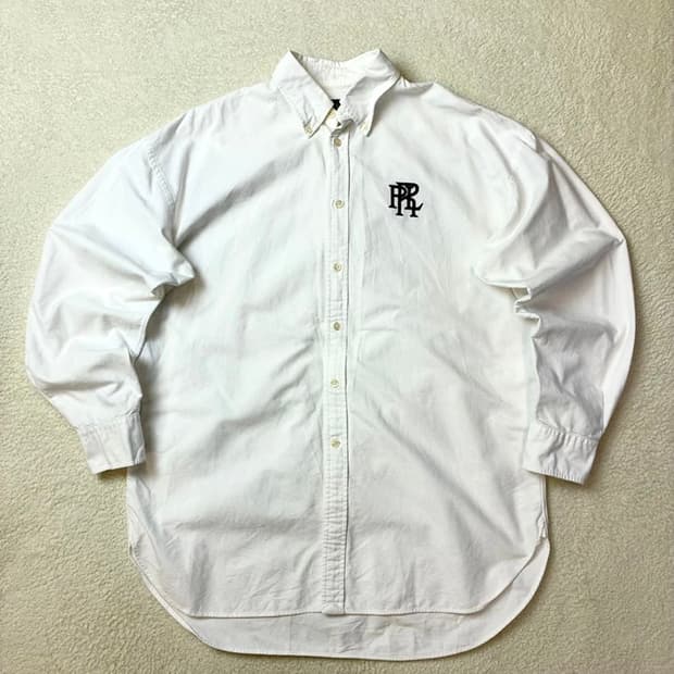랄프로렌 보이프렌드핏 화이트 셔츠 L 사이즈