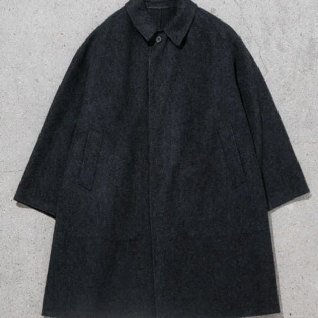 [3]A.PRESSE Cashmere Melton Long Coat