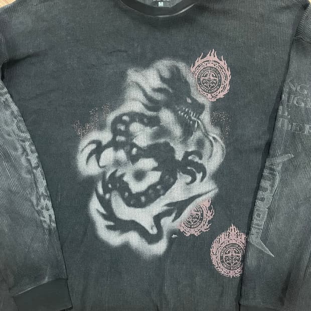 트래비스 스캇 머천 롱슬리브 M